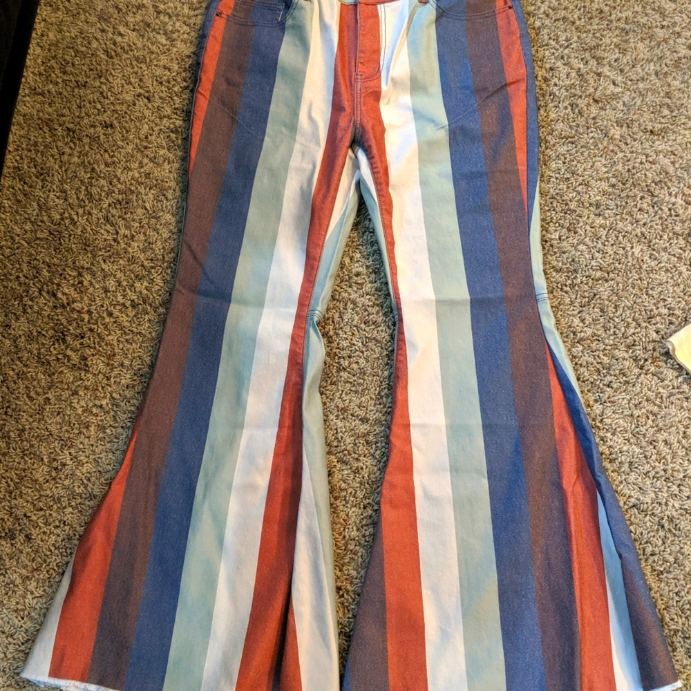 Lucky & Blessed Wide Leg Jeans